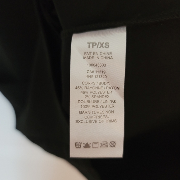 NWT Dynamite black bodycon dress - Picture 7 of 11